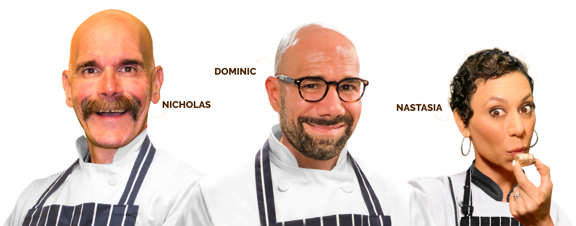 Two Brothers Toffee team: Nicolas, Dominic, Nastasia